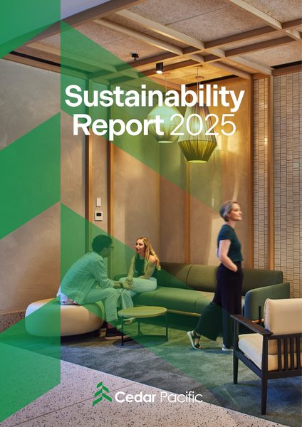 2025 Sustainability Report Cover